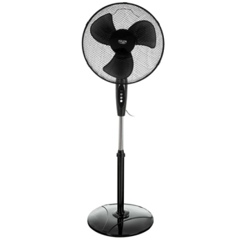 Adler | Fan | AD 7323b | Stand Fan | Black | Diameter 40 cm | Number of speeds 3 | Oscillation | 90 W | No