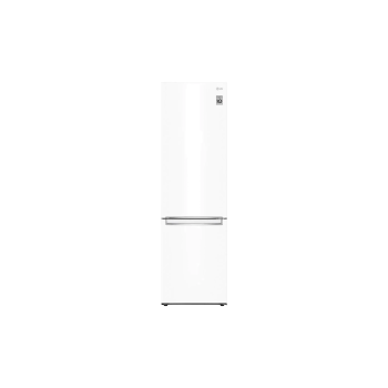 LG | Refrigerator | GBB72SWVGN | Energy efficiency class D | Free standing | Combi | Height 203 cm | No Frost system | Fridge net capacity 233 L | Freezer net capacity 107 L | Display | 35 dB | White