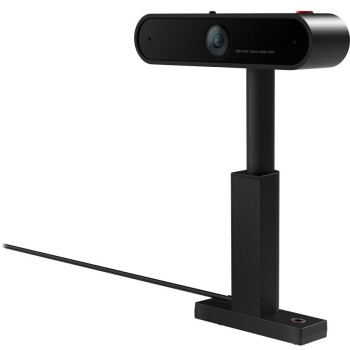 Lenovo ThinkVision MC50 Monitor Webcam Black, 1080p RGB clear video image. Comfortable set up with lift, tilt and swivel function. Built in dual microphones with noise cancellation functionality. Physical camera shutter. Plug and play USB connection. Secu