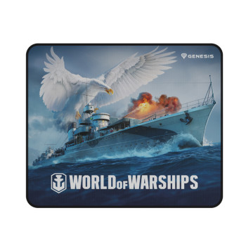 Genesis Mouse Pad Carbon 500 WOWS Lightning Multicolor