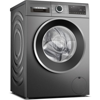 Bosch Washing Machine WGG2440RSN Energy efficiency class A, Front loading, Washing capacity 9 kg, 1400 RPM, Depth 59 cm, Width 59.8 cm, Display, LED, Black