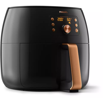 Philips | HD9867/90 | Premium Airfryer XXL | Power 2225 W | Capacity 7.3 L | Smart Sensing Technology | Black