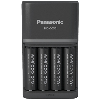 Panasonic Battery Charger ENELOOP Pro K-KJ55HCD40E AA/AAA, 2 hours