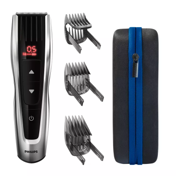 Philips Hair clipper Series 9000 HC9420/15 Cordless or corded Number of length steps 60 Black/Silver