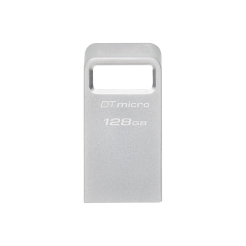Kingston USB 3.2 Flash Drive  DataTraveler micro 128 GB, USB 3.2, Silver