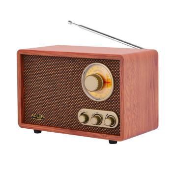 Adler Retro Radio 	AD 1171 10 W Brown