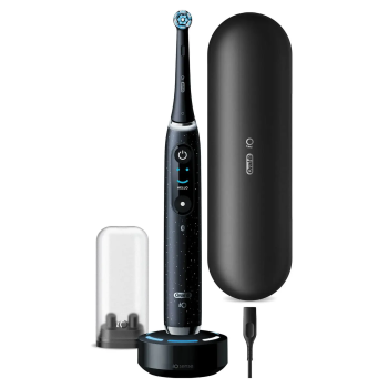 Oral-B | Electric Toothbrush | iO10 Series | Rechargeable | For adults | Number of brush heads included 1 | Number of teeth brushing modes 7 | Cosmic Black