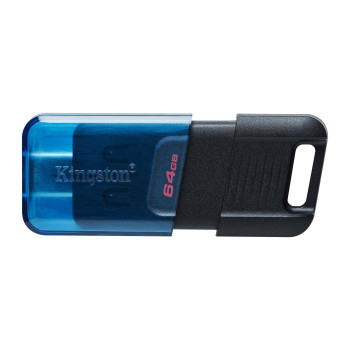 Kingston DataTraveler  80 M 64 GB, USB-C, Black