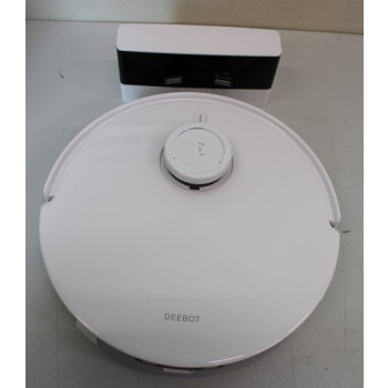 SALE OUT.  Ecovacs DEEBOT T10 Vacuum cleaner, Robot, Wet&Dry, White | Ecovacs | DEEBOT T10 | Vacuum cleaner  UNPACKED, USED, SCRATCHED | Ecovacs | DEEBOT T10 | Vacuum cleaner | Wet&Dry | Operating time (max) 260 min | Lithium Ion | 5200 mAh | 3000 Pa | Wh