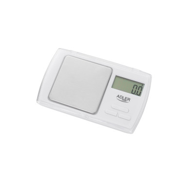 Adler Precision scale AD 3161 Maximum weight (capacity) 0.5 kg, Accuracy 0.01 g, White