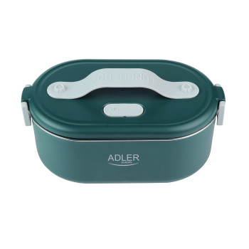 Adler Heated Food Container AD 4505g Capacity 0.8 L, Material Stainless steel/Plastic, Green
