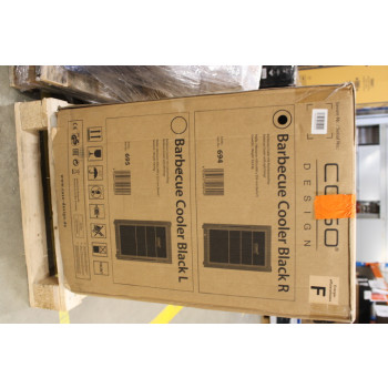 SALE OUT. CASO 00694 Barbecue Cooler, Outdoor, Black R, Energy efficiency class G, Volume ~ 63 L, Height 69 cm Caso PACKAGING DAMAGED, USED, SIGNS OF USAGE ARE VISIBLE