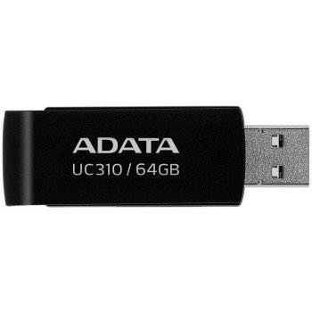 ADATA USB Flash Drive UC310 64 GB USB 3.2 Gen1 Black