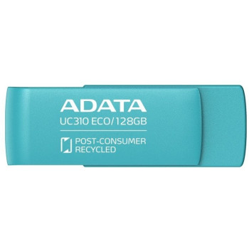 ADATA USB Flash Drive UC310 ECO 128 GB USB 3.2 Gen1 Green