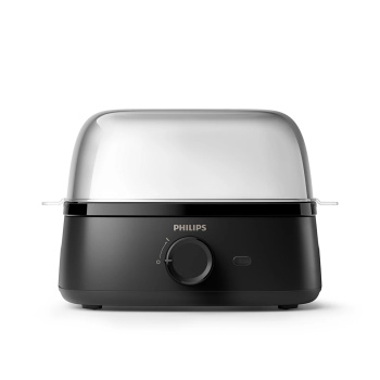 Philips | Egg Cooker | HD9137/90 | Deep black | 400 W