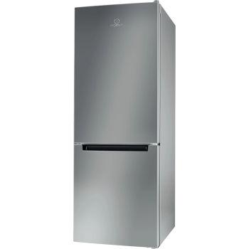 INDESIT | Refrigerator | LI6 S2E S | Energy efficiency class E | Free standing | Combi | Height 158.8 cm | Fridge net capacity 197 L | Freezer net capacity 75 L | 39 dB | Silver