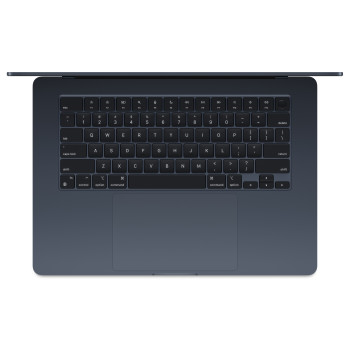 Apple MacBook | Air | Midnight | 15 " | IPS | 2880 x 1864 pixels | Apple M3 | 8 GB | SSD 256 GB | Apple M3 chip 8-core CPU/10-core GPU | macOS | 802.11ax | Bluetooth version 5.3 | Keyboard language English | Keyboard backlit | Warranty 12 month(s)