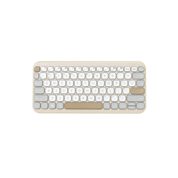 KW100 | Keyboard | Wireless | US | Oat Milk | Bluetooth