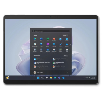 Microsoft | PRO9 | Platinum | 13 " | Touchscreen | 2880 x 1920 pixels | Intel Core i7 | i7-1255U | 16 GB | LPDDR5 | SSD 256 GB | Intel Iris Xe Graphics | Windows 11 Home | 802.11ax | Bluetooth version 5.1