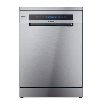 Dishwasher | CF 4C6F1X | Free standing | Width 59.7 cm | Number of place settings 14 | Number of programs 8 | Energy efficiency class C | Display | Stainless steel