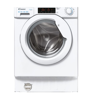 Candy Washing Machine | CBWO 49TWME-S | Energy efficiency class A | Front loading | Washing capacity 9 kg | 1400 RPM | Depth 54 cm | Width 60 cm | LCD | White