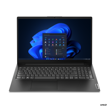 Lenovo Essential V15-AMN | Business Black | 15.6 " | TN | FHD | 1920 x 1080 pixels | Anti-glare | AMD Ryzen 5 | 7520U | 16 GB | Soldered LPDDR5 | 512 GB | AMD Radeon 610M Graphics | Windows 11 Pro | 802.11ax | 5.2 | English | Battery warranty 12 month(s)