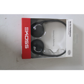 SALE OUT. Koss KPH25 Headphones, On-Ear, Wired, Black, DAMAGED PACKAGING | Headphones | KPH25k | Wired | On-Ear | DAMAGED PACKAGING | Black