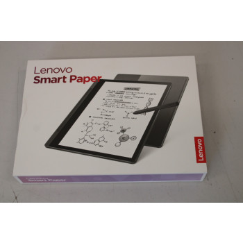 SALE OUT. Lenovo Smart Paper 10.3 1872x1404 E Ink 227ppi RK3566/4GB/64GB/ARM Mali-G52 GPU/Android AOSP 11/Grey/Touch/ DEMO, MARKS ON CASE | Tablet | Smart Paper | 10.3 " | Grey | 1872x1404 pixels | RK3566 | 4 GB | Soldered LPDDR4x | 64 GB | Wi-Fi | Blueto