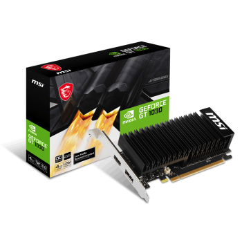 GeForce GT 1030 4GHD4 LP OC | NVIDIA | 4 GB | GeForce GT 1030 | DDR4 | HDMI ports quantity 1 | PCI Express 3.0 x16 (uses x4)