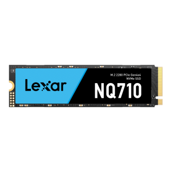 Lexar NVMe SSD | NQ710 | 2000 GB | SSD form factor M.2 2280 | Solid-state drive interface PCIe Gen4x4 | Read speed 5000 MB/s | Write speed 4000 MB/s