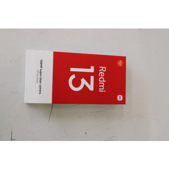 SALE OUT. Xiaomi Redmi 13 Midnight Black 8GB RAM 256GB ROM, MZB0GZBEU | Xiaomi | DAMAGED PACKAGING