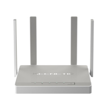 Wireless Router KEENETIC Wireless Router 1800 Mbps Mesh USB 2.0 USB 3.0 4x10/100/1000M 1xCombo 10/100/1000M-T/SFP Number of antennas 4 KN-1011-01EN