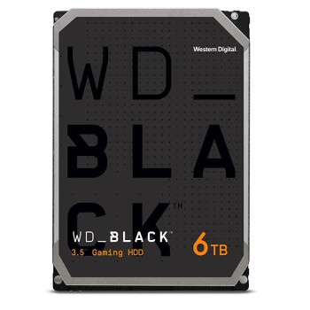 HDD WESTERN DIGITAL Black 6TB SATA 128 MB 7200 rpm 3,5" WD6004FZWX