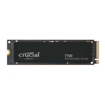 SSD CRUCIAL T700 4TB M.2 PCIE NVMe TLC Write speed 11800 MBytes/sec Read speed 12400 MBytes/sec TBW 2400 TB CT4000T700SSD3