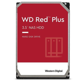 HDD WESTERN DIGITAL Red Plus 2TB SATA 64 MB 5400 rpm 3,5" WD20EFPX