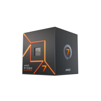 CPU AMD Desktop Ryzen 7 7700 Raphael AM5 3800 MHz Cores 8 32MB Socket SAM5 65 Watts GPU Radeon BOX 100-100000592BOX