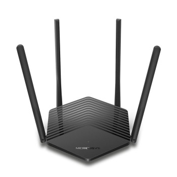 Wireless Router MERCUSYS 1500 Mbps Wi-Fi 6 IEEE 802.11a/b/g IEEE 802.11n IEEE 802.11ac IEEE 802.11ax 3x10/100/1000M LAN \ WAN ports 1 Number of antennas 4 MR60X