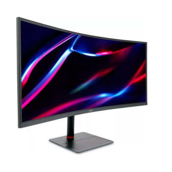 LCD Monitor ACER Nitro XV5 XV345CURVBMIPH 34" Gaming/Curved/21 : 9 Panel VA 3440x1440 21:9 165Hz Matte 1 ms Speakers Swivel Height adjustable Tilt UM.CX5EE.V05