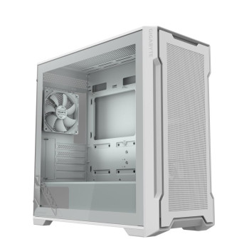 Case GIGABYTE GB-C102GI MidiTower Case product features Transparent panel Not included MicroATX MiniITX Colour White GB-C102GI