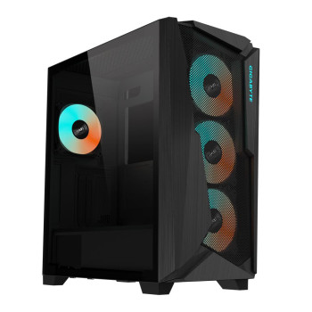 Case GIGABYTE C301G V2 BLACK MidiTower Case product features Transparent panel Not included ATX EATX MicroATX MiniITX Colour Black C301GV2