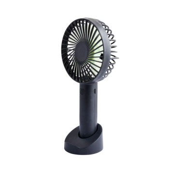 USB Rechargeable Handheld Fan Black