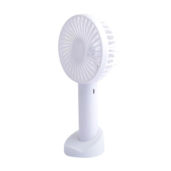 USB Rechargeable Handheld Fan white