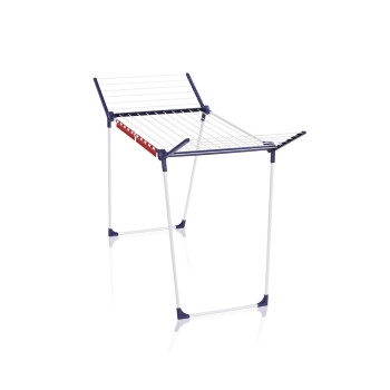 Leifheit Pegasus 180 Classic Floor-standing rack Blue, White