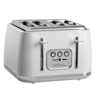Morphy Richards Verve white 4 slice toaster