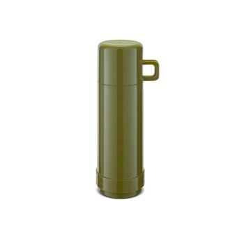 ROTPUNKT Glass thermos capacity 0.500 l, olive (green)