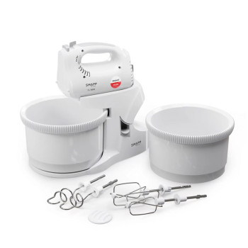 SMAPP Hand Mixer with 2 bowls 451.66 White