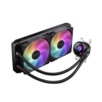 ASUS ROG STRIX LC II 280 ARGB Processor All-in-one liquid cooler 14 cm Black 1 pc(s)