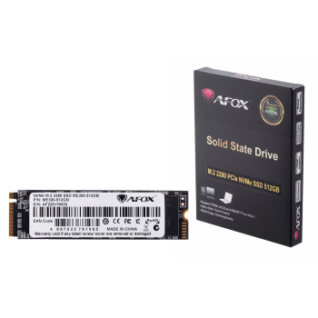 AFOX SSD M.2 PCI-EX4 512GB TLC 1,7 GB/S NVME