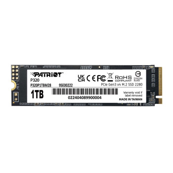 SSD PATRIOT VIPER P320 M.2 PCI-Ex4 NVMe 1TB 3GB/S (P320P1TBM28)