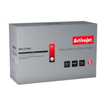 Activejet ATH-27NX Toner Cartridge (replacement for HP 27X C4127X, Canon EP-52; Supreme; 11300 pages; black)